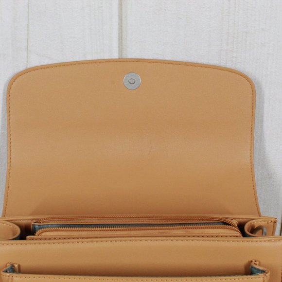 NWT Pixie Mood Brown Vegan Leather Zoe Crossbody Purse Handbag - Picture 10 of 11